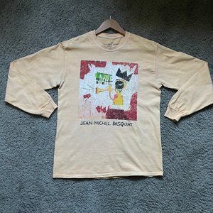 Men's Jean-Michel Basquiat Long Sleeve T-Shirt.